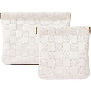 Small makeup bag set waterproof mini cosmetic pouch travel organizer coin purse